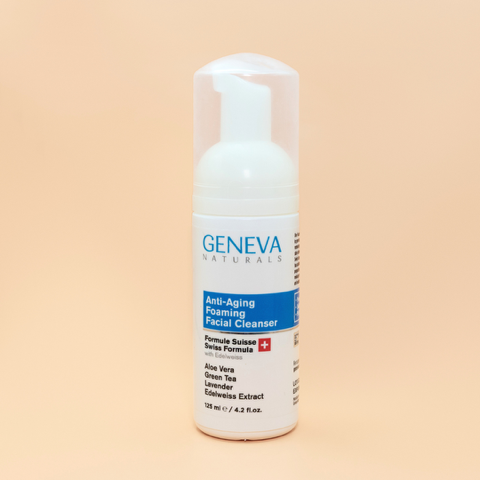 Anti-Aging Foaming Facial Cleanser – Geneva Naturals