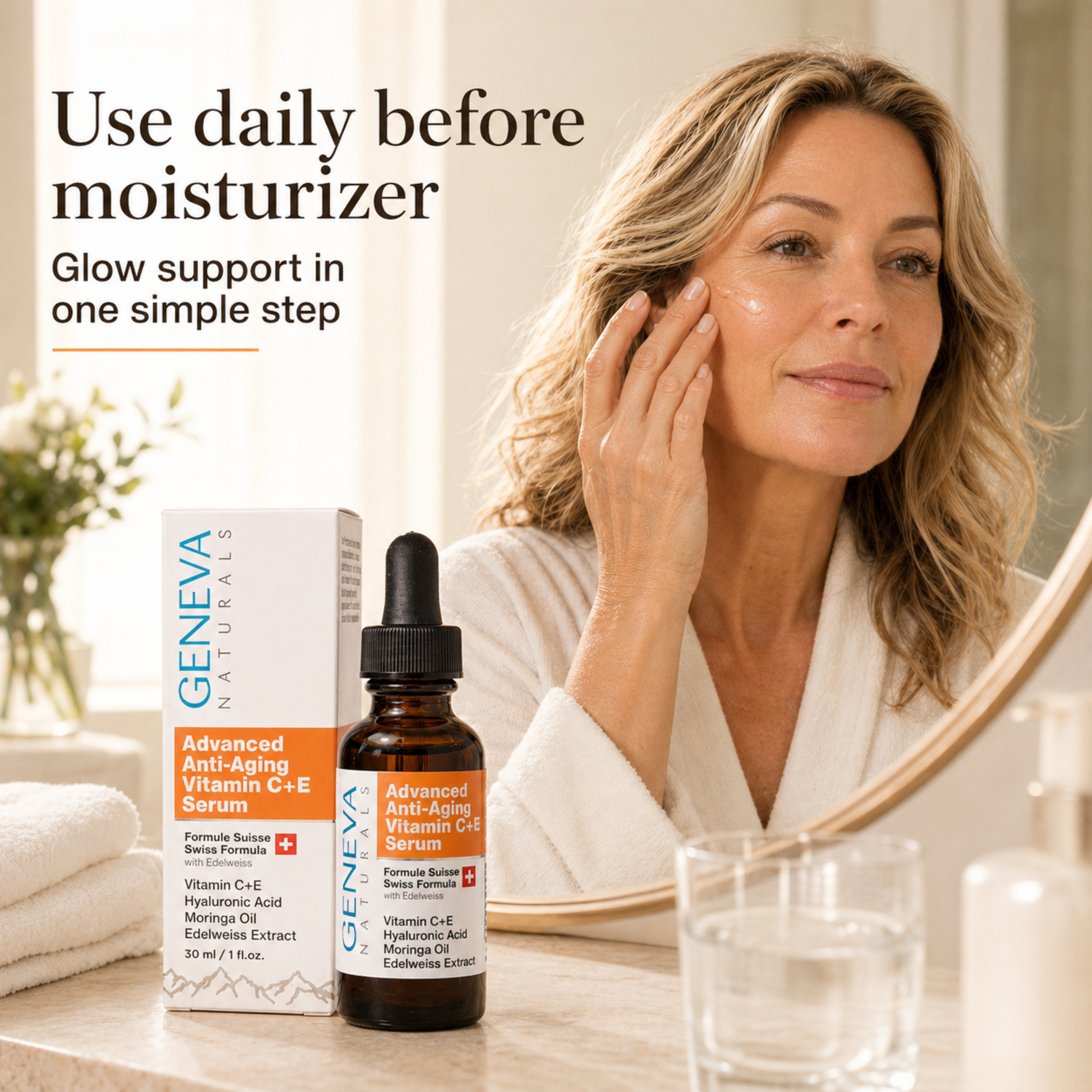 Advanced Anti-Aging Vitamin C+E Serum