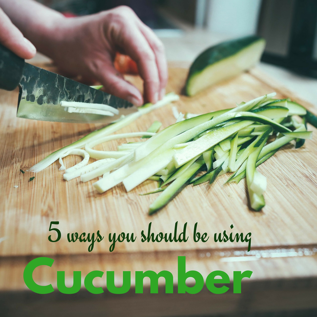 how to use cucumber for skin care