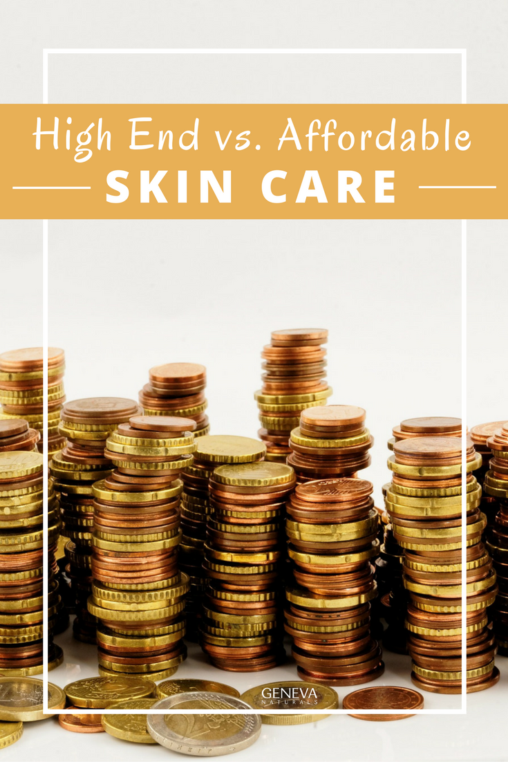 High End vs. Affordable Skin Care
