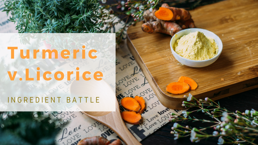 TURMERIC V LICORICE INGREDIENT BATTLE