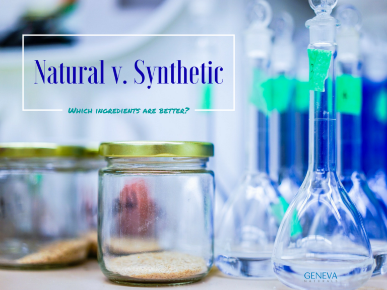 Natural Ingredients vs. Synthetic Ingredients