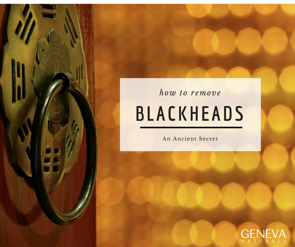 how to remove blackheads