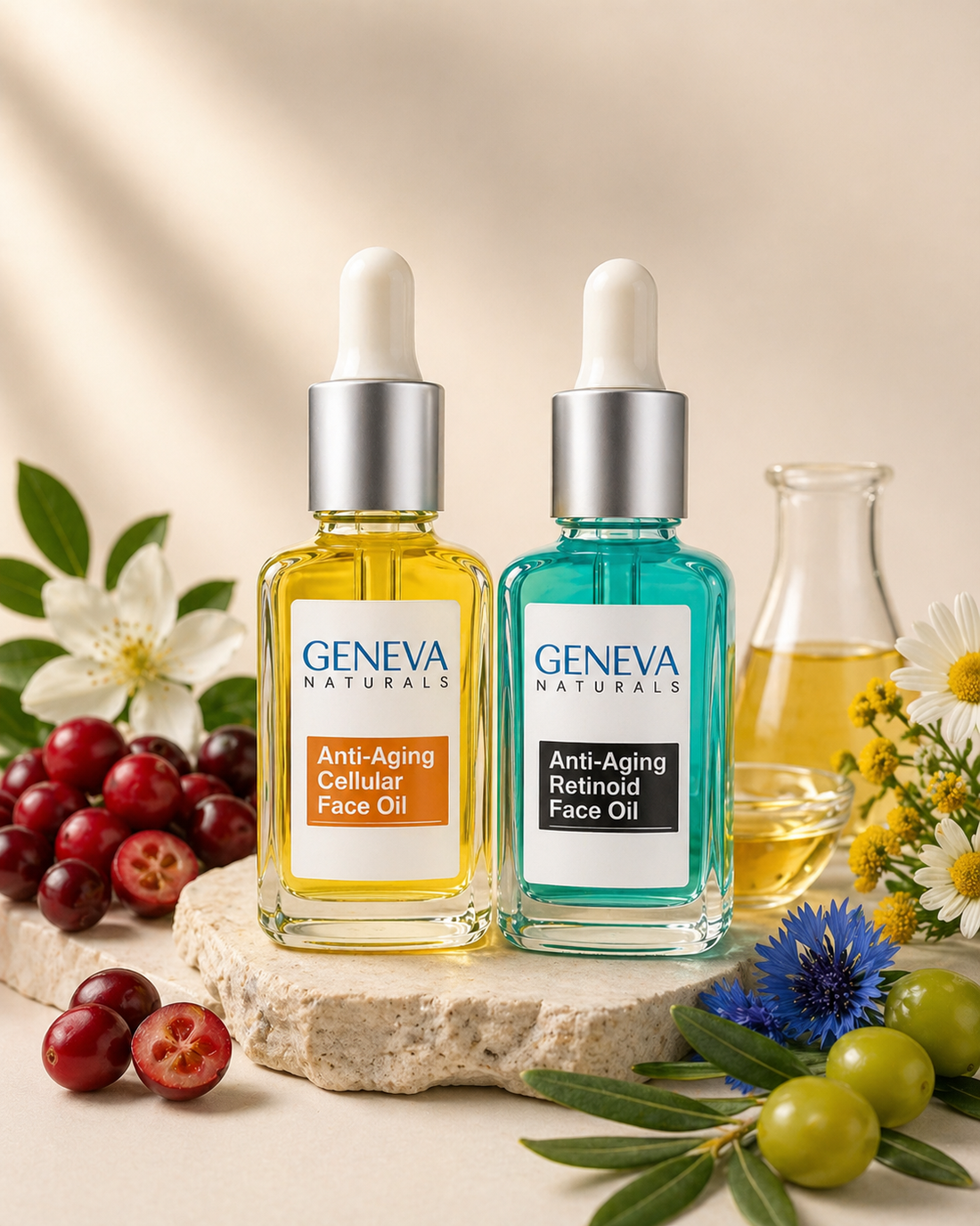 Anti-Aging Day &amp; Night Face Oil Kit