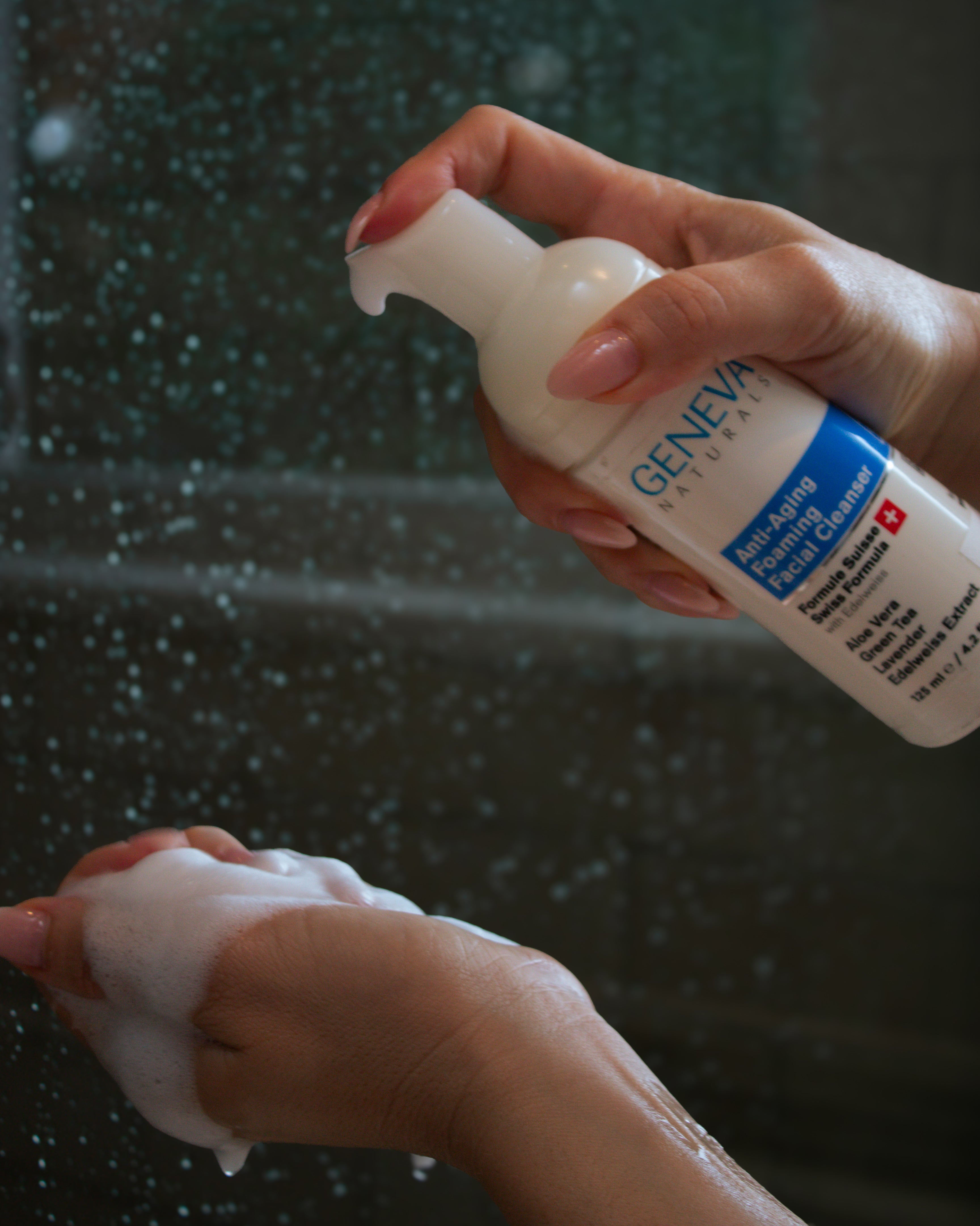 Anti-Aging Foaming Facial Cleanser – Geneva Naturals