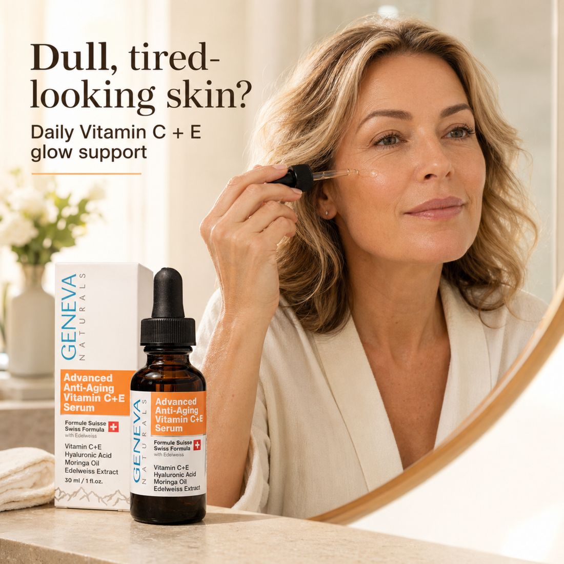 Advanced Anti-Aging Vitamin C+E Serum