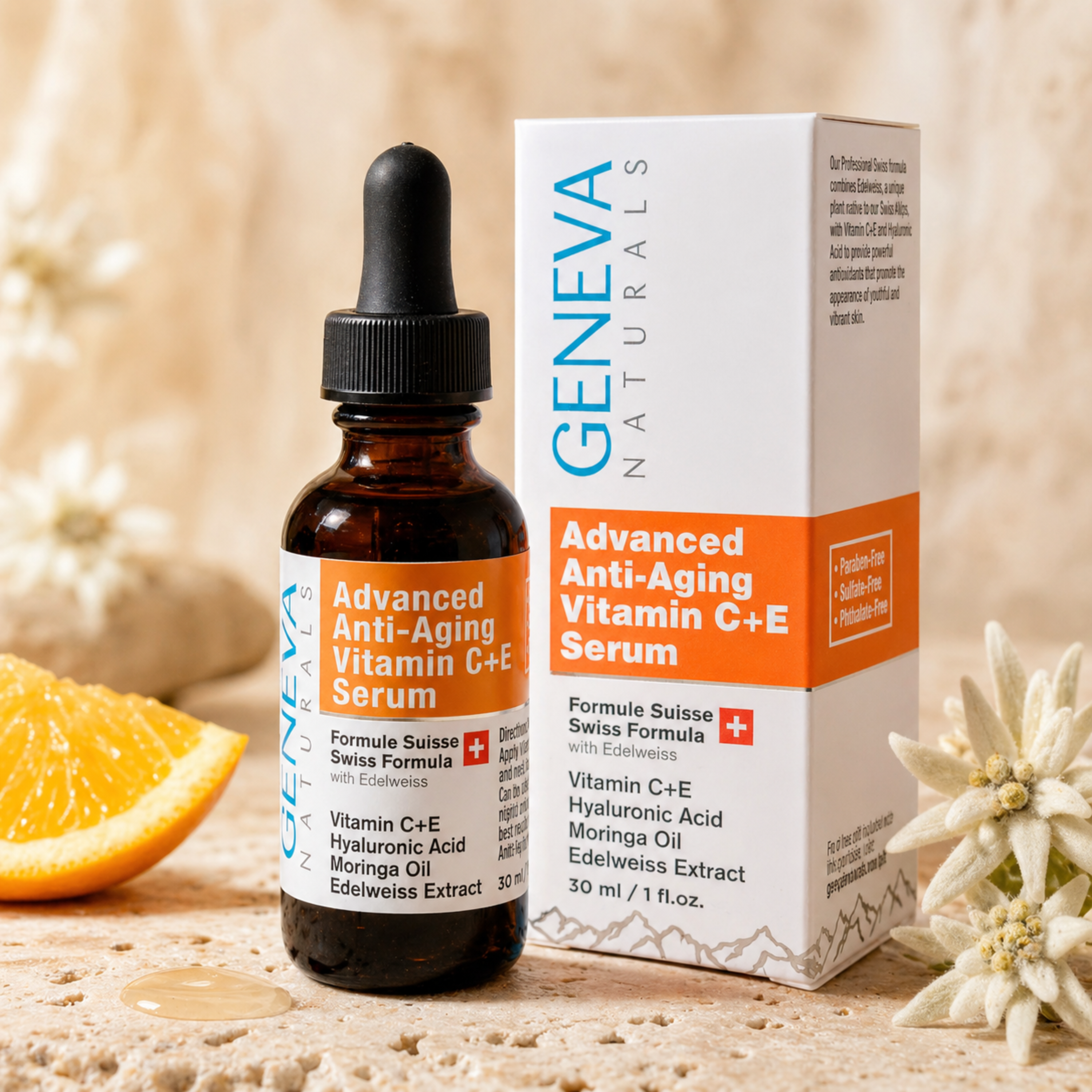 Advanced Anti-Aging Vitamin C+E Serum